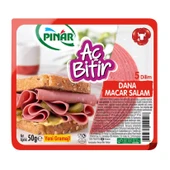 PınarAç Bitir Dana Macar Salam 50 gr - 1