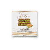 Juva Antep Fıstığı ve Kadayıf Dolgulu Sütlü Çilolata 60gr - 1
