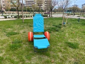 Engelli Plaj Sandalyesi 2 Tekerli thumbnail 4