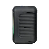 Zore GD-907 Dijital LED Göstergeli FM Radyolu Mikrofonlu RGB TWS 8 inç Stereo Bass Kablosuz Karaoke Hoparlör - 3