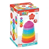 Toplu Mini Kule Bebek Aktivite Oyun Seti - 2