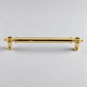 Defne Metal Gold Altın Kulp 128 mm Mobilya Çekmece Mutfak Dolabı Dolap Kapak Kulpları Kulb Kulpu - 7