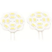 Easterner 12 Led'Li G4 Ampül Yan Gün Işığı 12-24 V thumbnail 2