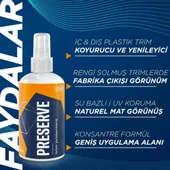 GYEON Q²M Preserve İç Dış Plastik Trim Yenileyici Ve Koruyucu - 250 ml -Mat Görünüm Plastik Onarıcı - 2