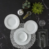 Güral Porselen Alfa 24 Parça 6 Kişilik Yemek Takımı - 1