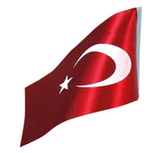 Vatan Masa Bayrağı Türk Çiftli 15x22.5 VT201 ( 20 adet ) - 1