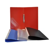 Bafix Halkalı Dosya PP 2 Halkalı A4 Kırmızı - 1