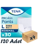 Tena Proskin Pants Normal Emici Külot Büyük Boy L 30'lu 4 Adet Hasta Bezi - 1