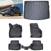 Rizline Seat Leon 2020 ve Sonrası e-Hyrbrid 3D Paspas ve Bagaj Havuzu Set thumbnail 1