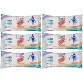 Lüx Hasta Vücut Temizleme Islak Mendil Havlu 50 Yaprak XL (6 Lı Set) - 1
