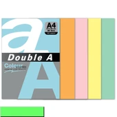 Double A Renkli Kağıt 100 LÜ A4 80 GR Pastel Zümrüt Yeşili - 1
