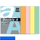Double A Renkli Kağıt 100 LÜ A4 80 GR Koyu Mavi - 1