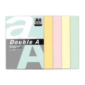 Double A Renkli Kağıt 100 LÜ A4 80 GR Pastel Karışık - 1