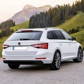 Skoda Superb 3 Combi 2016-2019 Arka Cam Silecek Kolu Takımı 5JJ955707A thumbnail 2