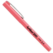 Artline Fine Writing Pen 0.4 MM Pembe (12 li) - 1