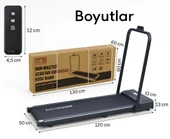 Bluetoothlu , Uygulamadan Ayarlanabilir Uzaktan Kumandalı Yürüme Ve Koşu Bandı - 3