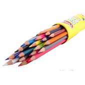 Play-Doh Kuru Boya Tüp 24 Renk PLAY-KU007 12 Lİ PAKET-12-LI-PKT - 1