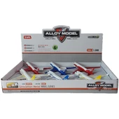 Ctoy Oyuncak Çek Bırak Uçak CTOY-9801A,9802A-6-PKT - 1