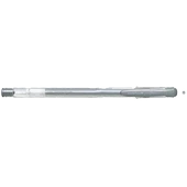 Uni-Ball Roller Kalem  ( 12 adet )Signo Fine Jel Bilye Uç 0.8 MM Gümüş UM-100 - 1