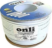Onli RG6-U4 48 Tel 0,90 CCS-AL 100 metre Anten Uydu Kablosu - 1