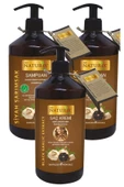 Naturix 3'lü Set  Siyah Sarımsak Şampuan (2 x 600 ml) & Saç Kremi (500 ml)  Saç Bakım Seti thumbnail 1