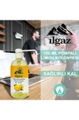 Pompalı Limon Kolonyası 80 Derece 750 Ml - Eko Boy Ferahlatıcı Etki - 3