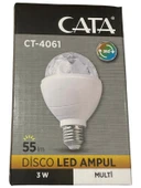 CT-4061 Disco LED Ampul Rgb 3W E27 Duylu - 1