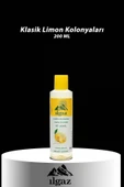 2'li Klasik Limon Kolonyası 80° Derece 200 ml - Ferahlatıcı & Hijyenik Set - 3
