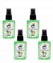 ILGAZ Elegance Series 4Lü Sprey Zeytin Çiçeği Kolonyası 4 x 50 Ml 80 Derece Çanta Boy Kolonya - 1