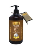 Naturix Tuzsuz Şampuan 2Li Kepek Önleyici Isırgan Otu Şampuanı 600 Ml + 500 Ml Keratin Bakım Saç Kremi - 3