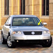 VW Passat B5.5 2001-2002 Ön Cam Sol Silecek Kolu 3B1955409 - 1