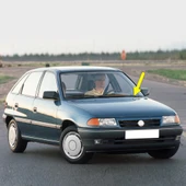 Opel Astra F 1991-1998 Ön Cam Sol Sürücü Tarafı Silecek Kolu - 1