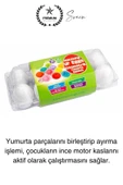 10'lu Geometrik Yumurta Eşleme Oyunu Motor Gelişim Görsel Algı Şekilli Eğitici Öğretici Oyuncak - 3