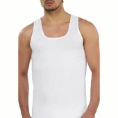 3 Adet Çift Kaplan Erkek Süprem Pamuklu Atlet 770 thumbnail 1