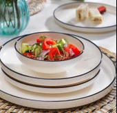 Schafer Iconic Yemek Takımı 24 Parça-Siyah - 2