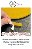 4 mt Güçlü Premium Sineklik Yedek Cırt Bant Pencere Kapı Yapışkanlı Tül Sinek Perdesi Bandı 1 Adet - 3