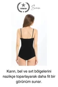 Yeni Sezon Slip Kesim Kaymaz ve Konforlu Toparlayıcı Şekillendirici Kadın Slip Body Gün Boyu Rahat - 4