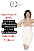Yeni Sezon Slip Kesim Kaymaz ve Konforlu Toparlayıcı Şekillendirici Kadın Slip Külot İç Çamaşırı - 6