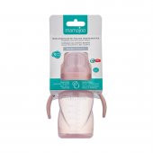 Mamajoo 270ml Kulplu Eğitici Bardak Seti / Powder Pink - 8