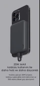 SWORD Magsafe Powerbank 10.000mAh 20W Hızlı Şarj Standlı ve Taşınabilir iPhone ve Android Uyumlu Beyaz SW-MGSF10 - 4