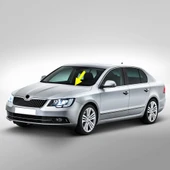 Skoda Superb 2 2014-2015 Ön Cam Sol Silecek Kolu 3T1955409A - 1