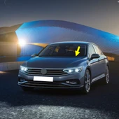 VW Passat B8.5 2020-2023 Ön Cam Sol Silecek Kolu 3G1955409 - 1