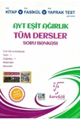 Yks Ayt Tüm Dersler Eşit Ağırlık Soru Bankası - 1