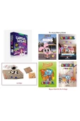 Çarpışan Sayılar & Dokuz Taş ve The Amazing World of Gumball-Cartoon Network 4 Adet Boyama - 1