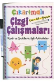 Çıkartmalı Çizgi Çalışmaları Renk Ve Şekillerle Ilgili Aktiviteler Kolektif - 1