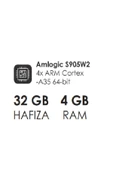 VOROBELA 4k Ip Max4 Tv Box Dahili Wifi Destekli Ultra 4k Free Ip Yayın Uydu Alıcı Kumandadan Sesli Komut - 3