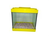 Girist Sarı Renkli Mini Akvaryum 23x20x14,5 Cm - 4