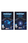 8.Sınıf Challenger Matematik ve Türkçe Soru Bankası Seti KafaDengi Yayınları - 1