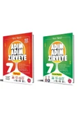 7.Sınıf Adım Adım Zirveye Türkçe + Adım Adım Zirveye Sosyal Bilgiler Soru Bankası (2 Kitap) - 1