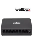 wellbox WB-1005S FAST 8 KANAL 10-100 Mbps ETHERNET SWITCH - 1